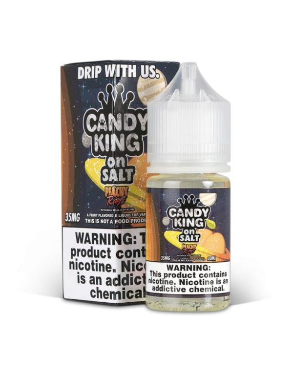 Candy King Peachy Rings Salt on 30ml