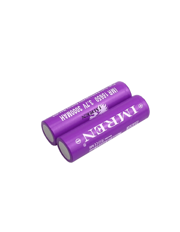 Imren 18650 3000mAh Battery (x2)