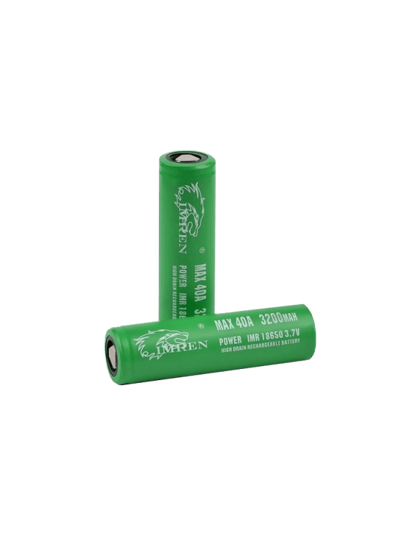 Imren 18650 3200mAh Battery (x2)