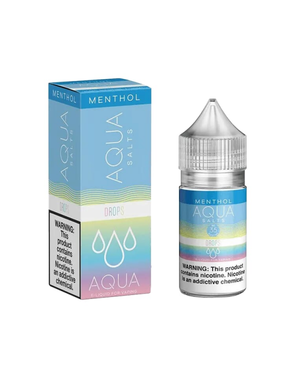 Aqua Salts Menthol Drops Salts 30ml