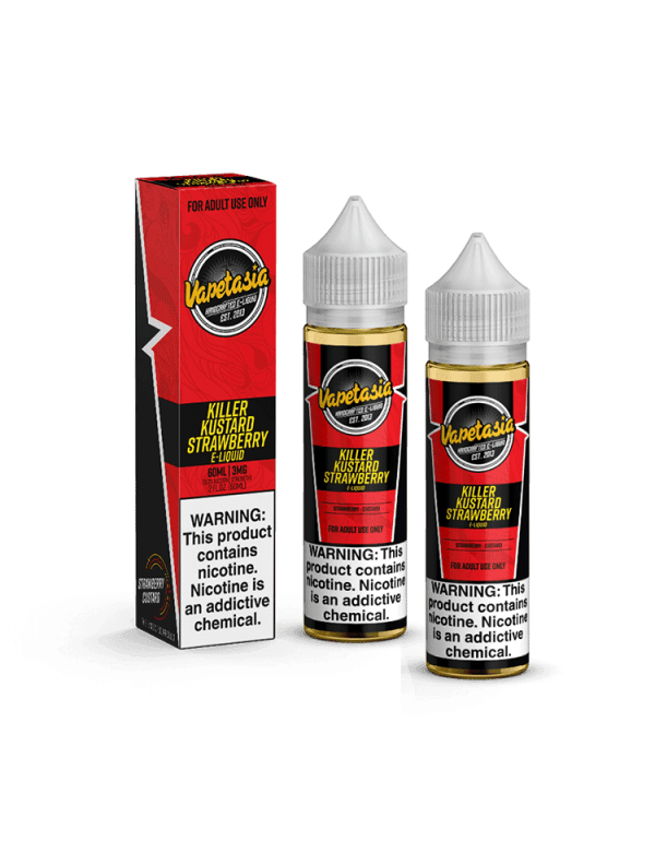Vapetasia Killer Kustard Strawberry 60ml (x2)