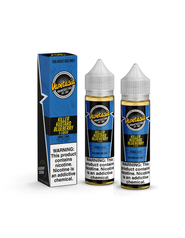 Vapetasia Killer Kustard Blueberry 60ml (x2)