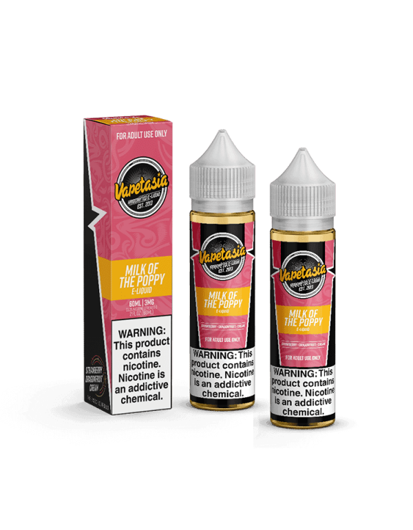 Vapetasia Milk of the Poppy 60ml (x2)