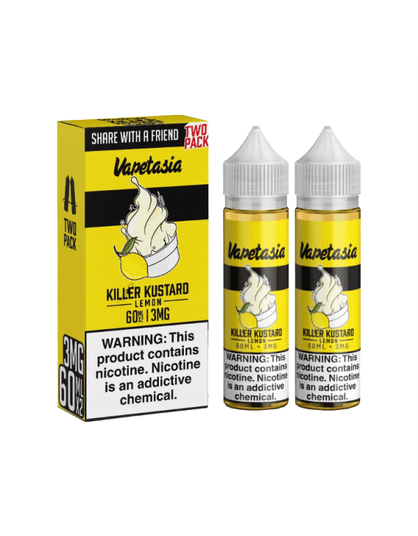 Vapetasia Killer Kustard Lemon 60ml (x2)