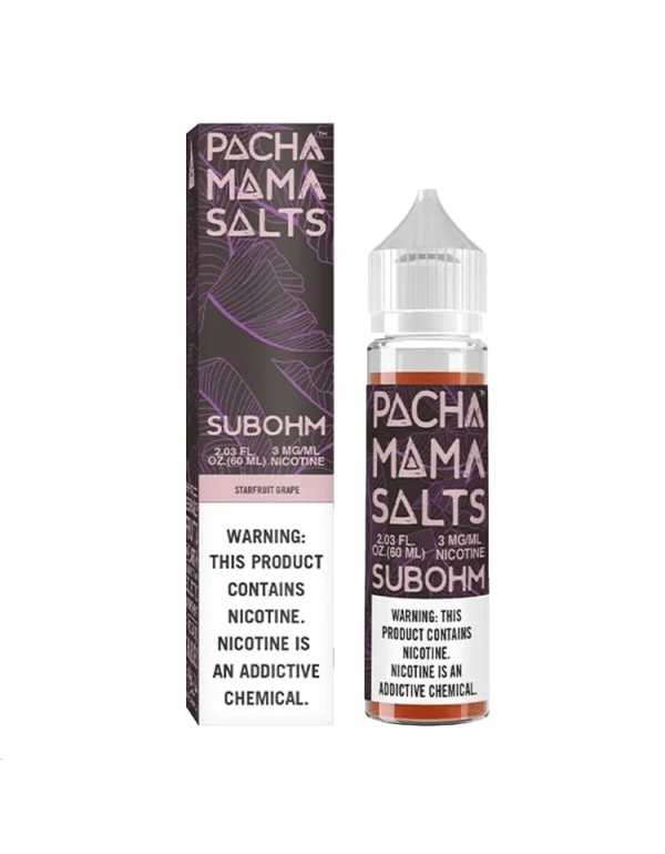 Pachamama Starfruit Grape Sub Ohm Salts 60ml