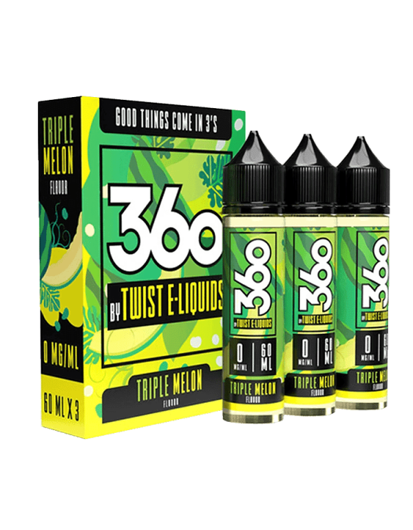 Twist Eliquids 360 Triple Melon 60ml (x3)