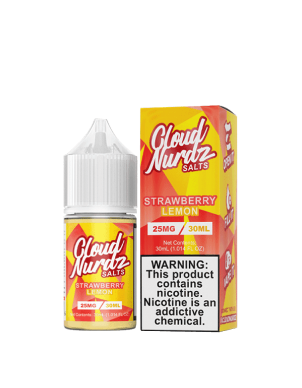 Cloud Nurdz Strawberry Lemon Salts 30ml