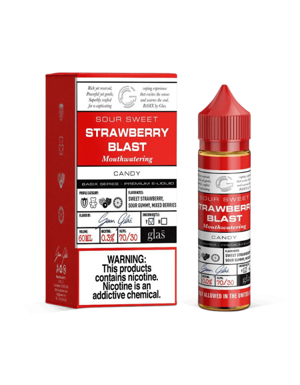 Glas Strawberry Gummy 60ml