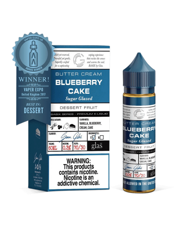 Glas Blueberry Cake 60ml