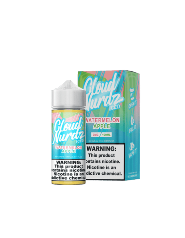 Cloud Nurdz Watermelon Apple Iced 100ml