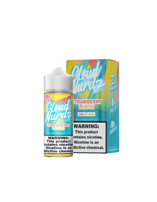 Cloud Nurdz Strawberry Lemon Iced 100ml