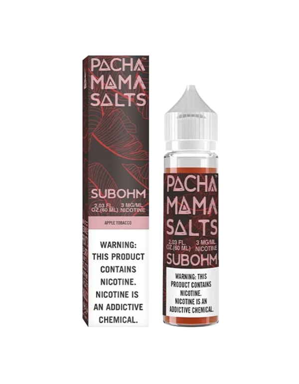 Pachamama Apple Tobacco Sub Ohm Salt 60ml