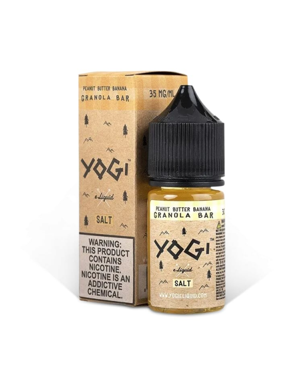 Yogi E-Liquid Peanut Butter Granola Bar Salts 30ml