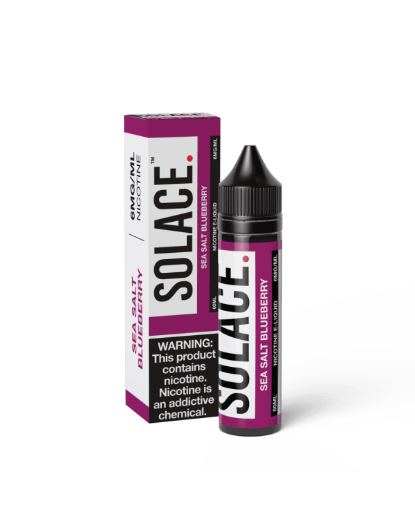 Solace Sea Salt Blueberry 60ml