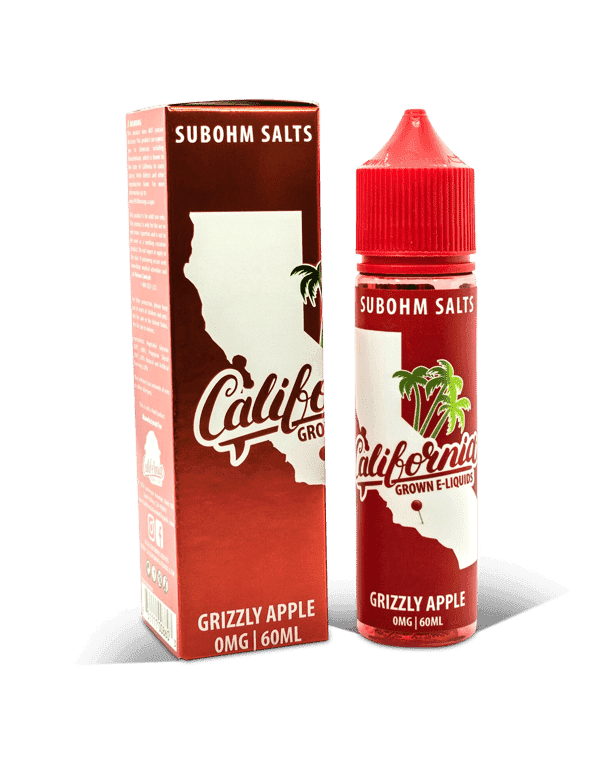 California Grown Grizzly Apple 60ml