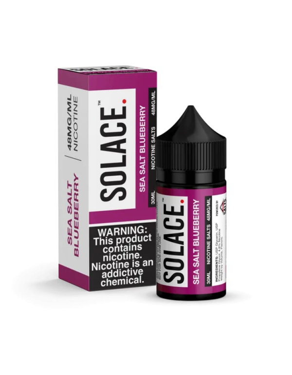 Solace Sea Salt Blueberry Salts 30ml