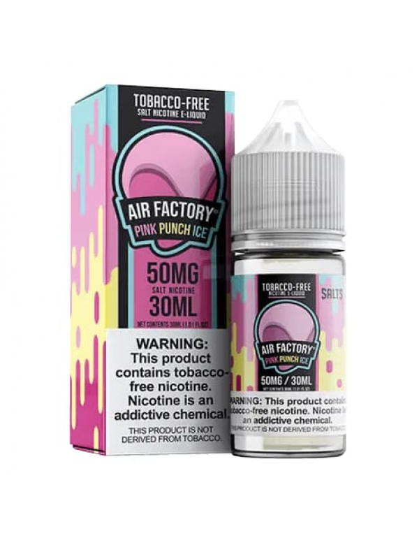 Air Factory Pink Punch Ice Salts 30ml (Tobacco-fre...
