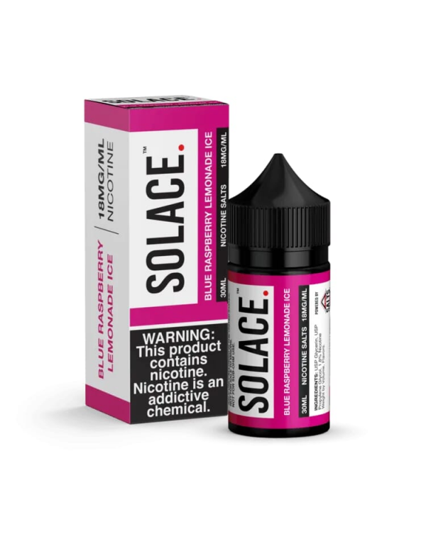 Solace Blue Raspberry Lemonade Ice Salts 30ml