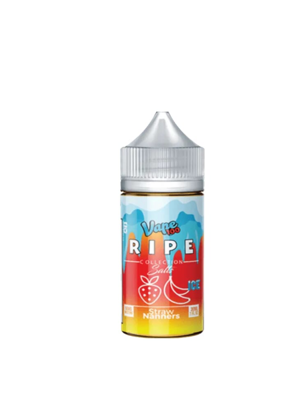 Ripe Collection Straw Nanners ICE Salts 30ml