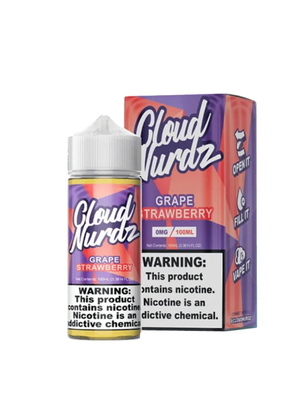 Cloud Nurdz Grape Strawberry 100ml