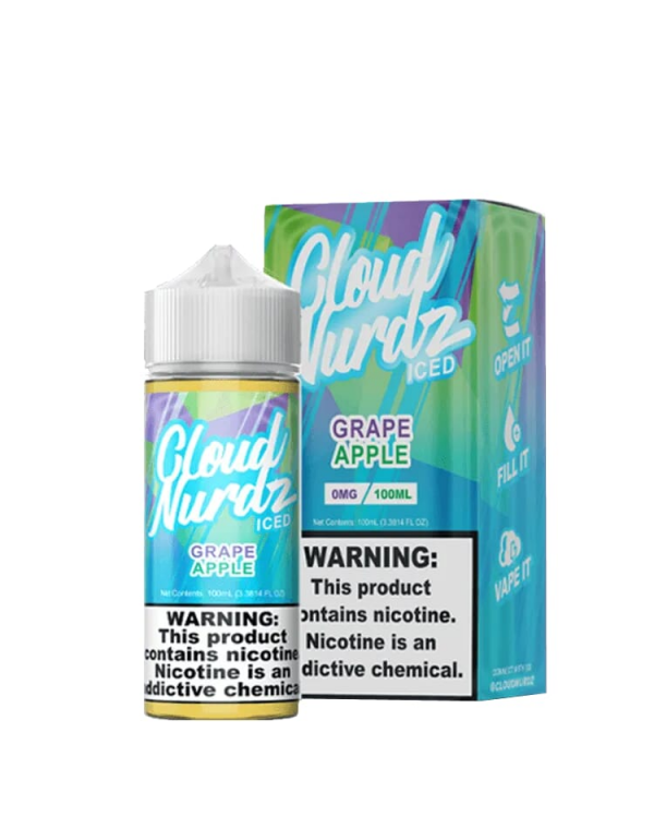 Cloud Nurdz Grape Apple Iced 100ml
