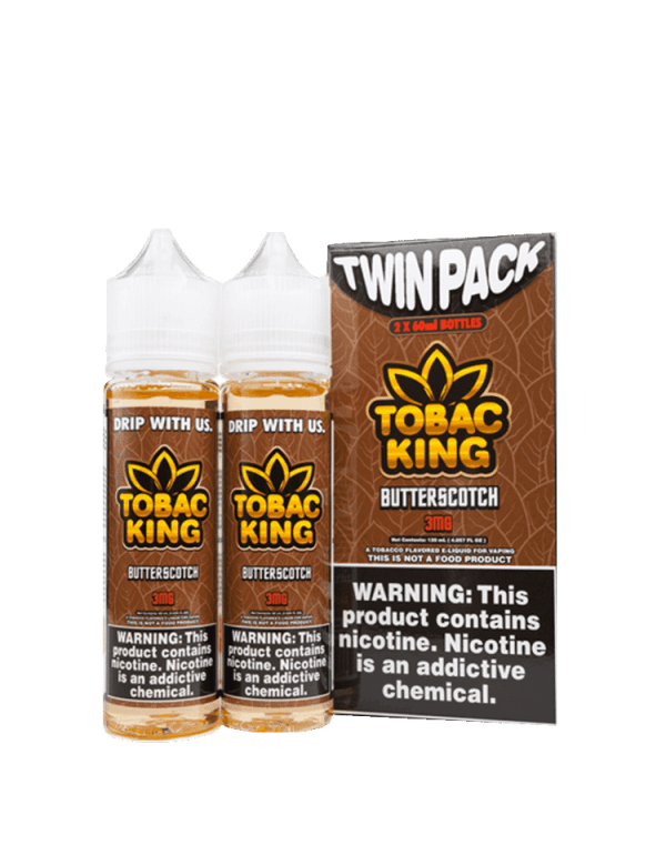 Tobac King Butterscotch (2 x 60ml)