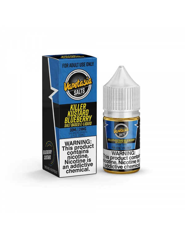 Vapetasia Killer Kustard Blueberry Salt 30ml