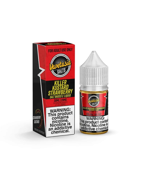 Vapetasia Killer Kustard Strawberry Salts 30ml