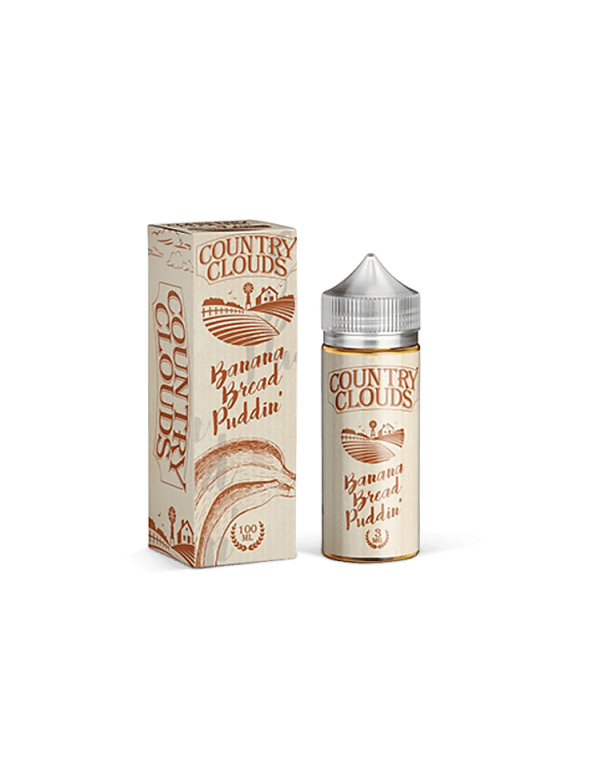 Country Clouds Banana Bread Puddin 100ml