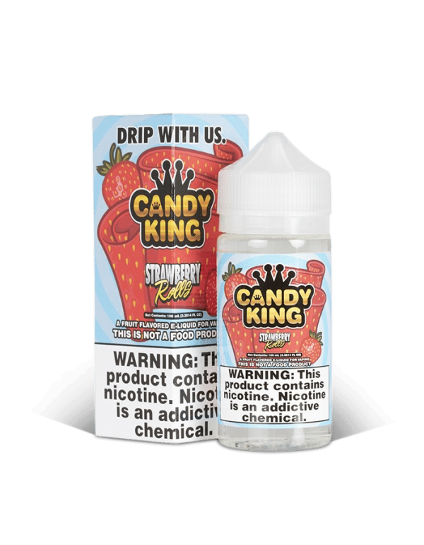 Candy King Strawberry Roll 100ml