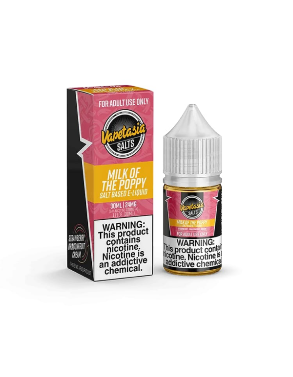 Vapetasia Milk of the Poppy Salts 30ml