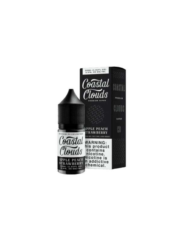 Coastal Clouds Apple Peach Strawberry Salts 30ml