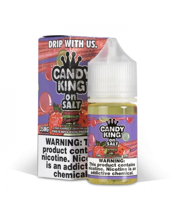 Candy King Strawberry Watermelon Bubblegum on Salt...