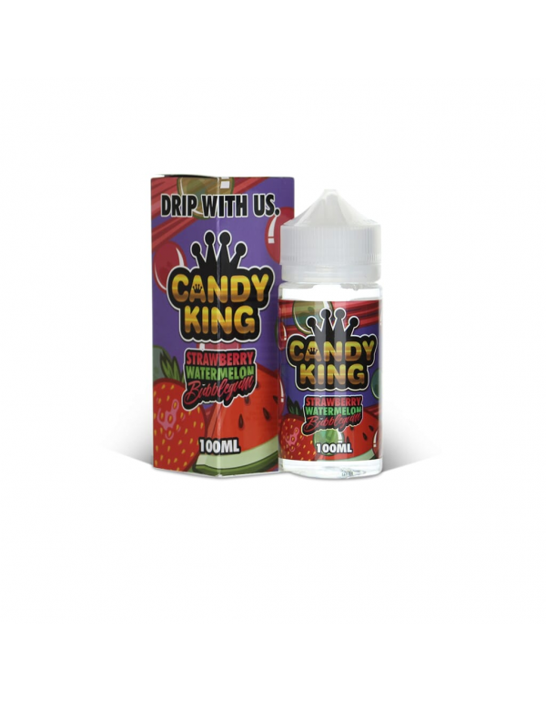 Candy King Strawberry Watermelon Bubblegum 100ml